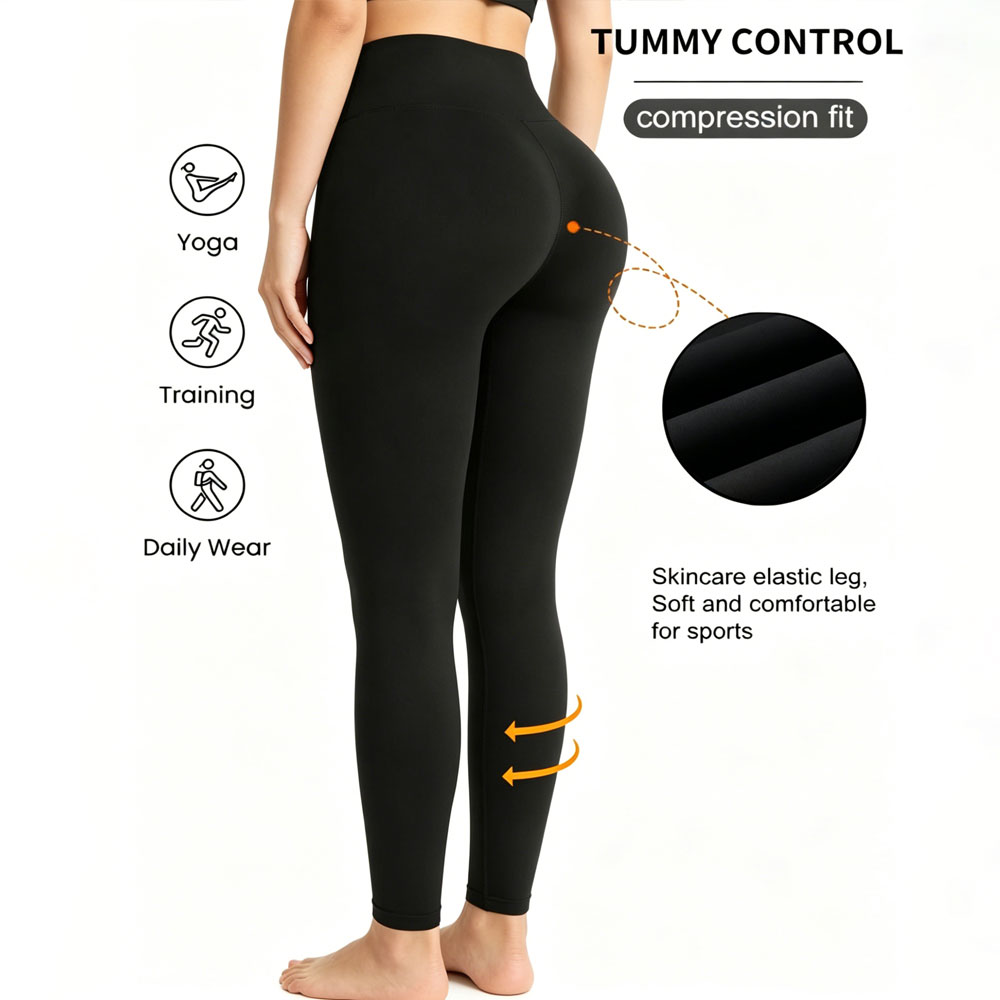 Pilates Yoga Gym - Leggings Deportivos de Alta Elasticidad para