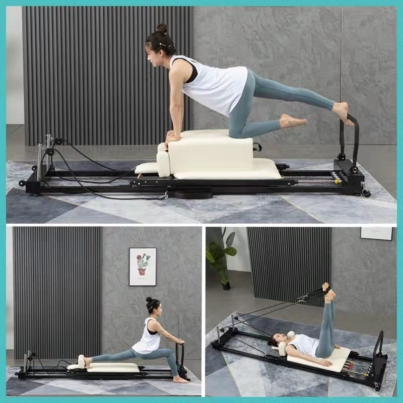 Home Pilates Yoga - Cama de Pilates Plegable para Ejercicios