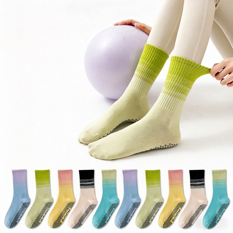 Pilates & Yoga Unleashed International Academy - Dreamlikelin 1 par de calcetines de