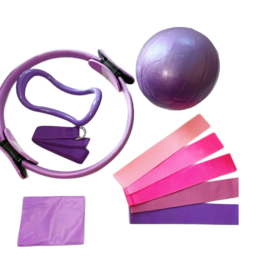 Pilates Yoga Resistance Ring - Juego de entrenamiento físico con logotipo