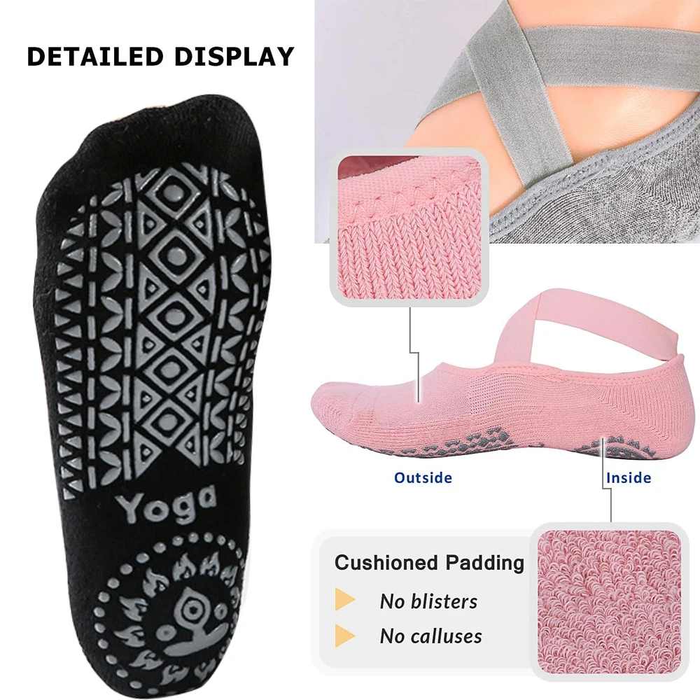 1 par de calcetines de yoga pa - Pilates Yoga Y Barre reseña y precio