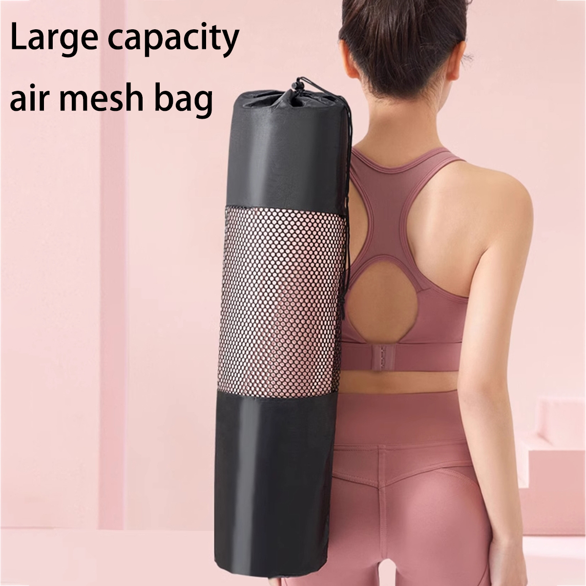 1 bolsa de malla transpirable  - Pilates Yoga Gym reseña y precio