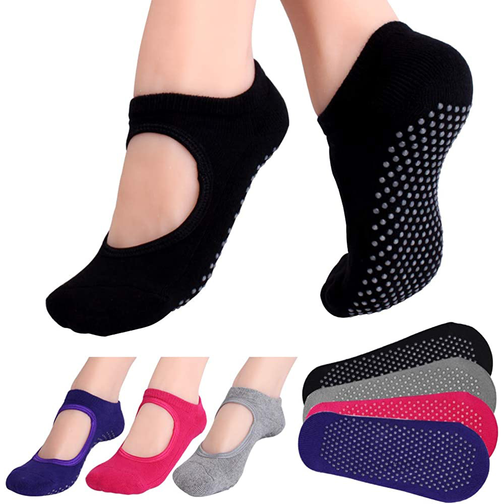 Calcetines antideslizantes con - Pilates Yoga Gym reseña y precio