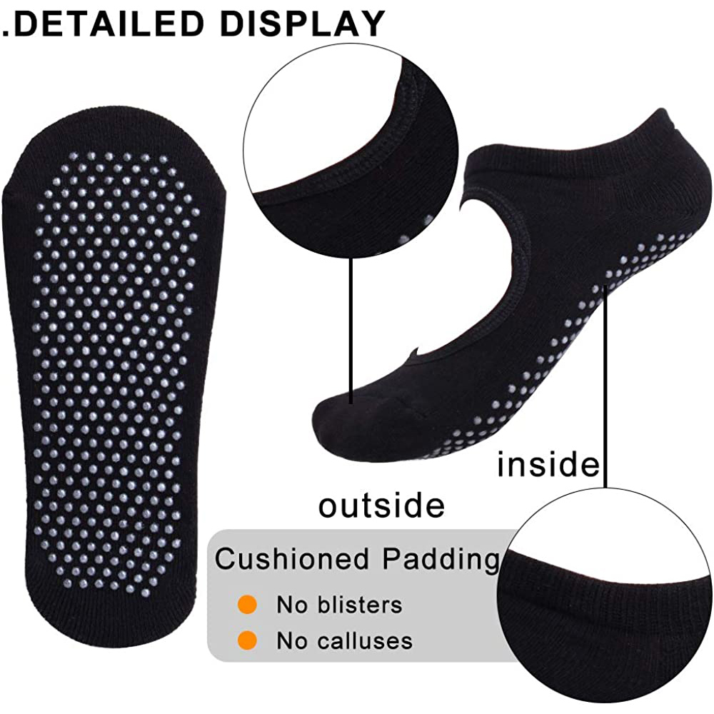 Calcetines antideslizantes con - Pilates Yoga Gym reseña y precio