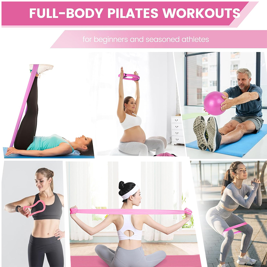 Juego de entrenamiento físico  - Pilates Yoga Resistance Ring reseña y precio