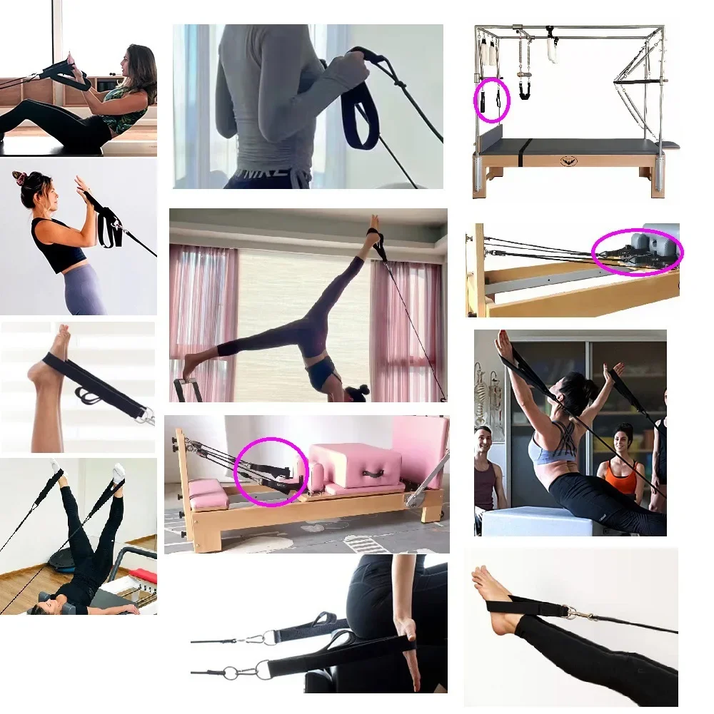 1 pieza de correa elástica de  - Pilates Yoga Resistance Ring reseña y precio