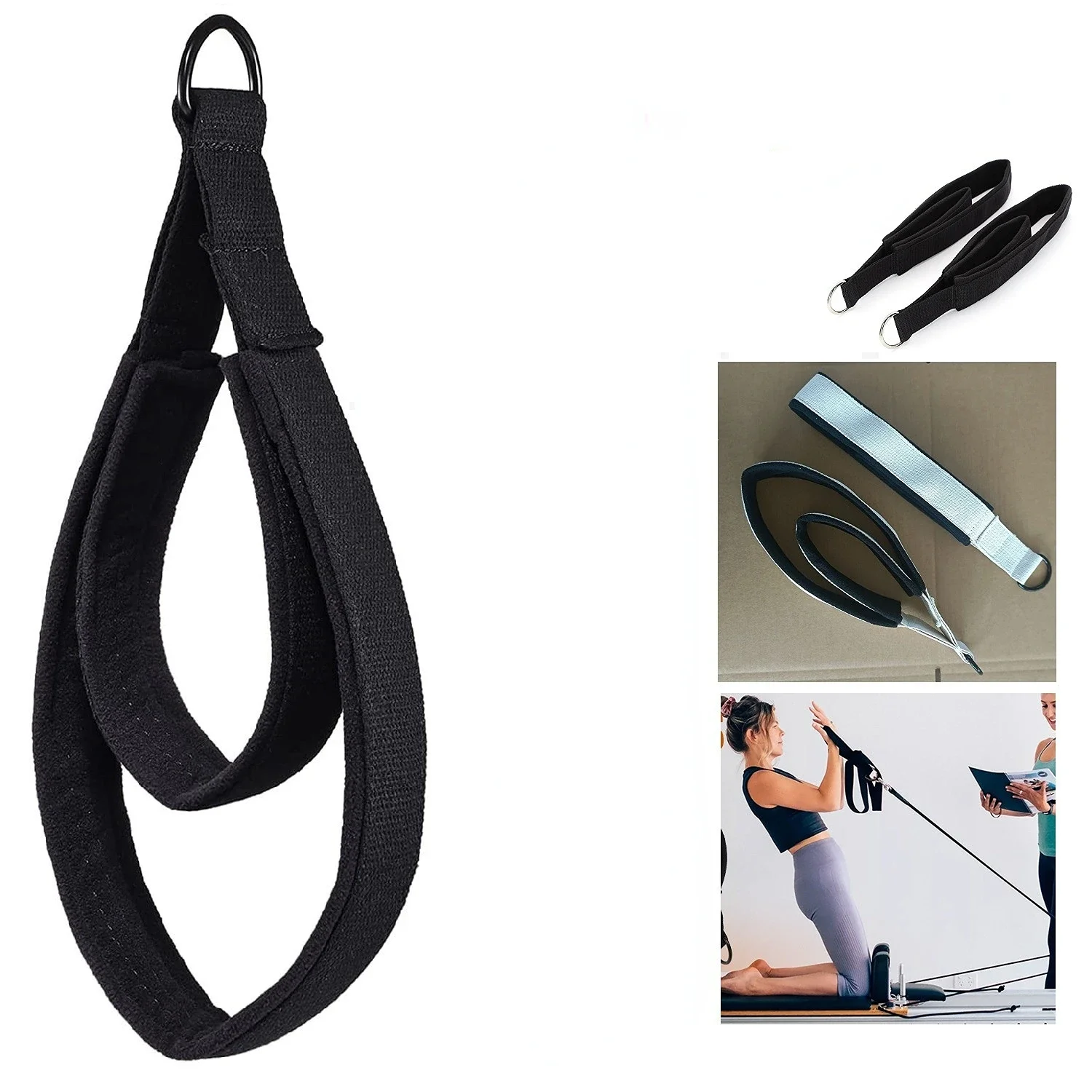 1 pieza de correa elástica de  - Pilates Yoga Resistance Ring reseña y precio