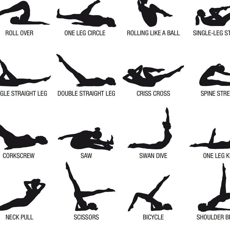 Póster de Lona sin Marco para  - Pilates Yoga Gym reseña y precio