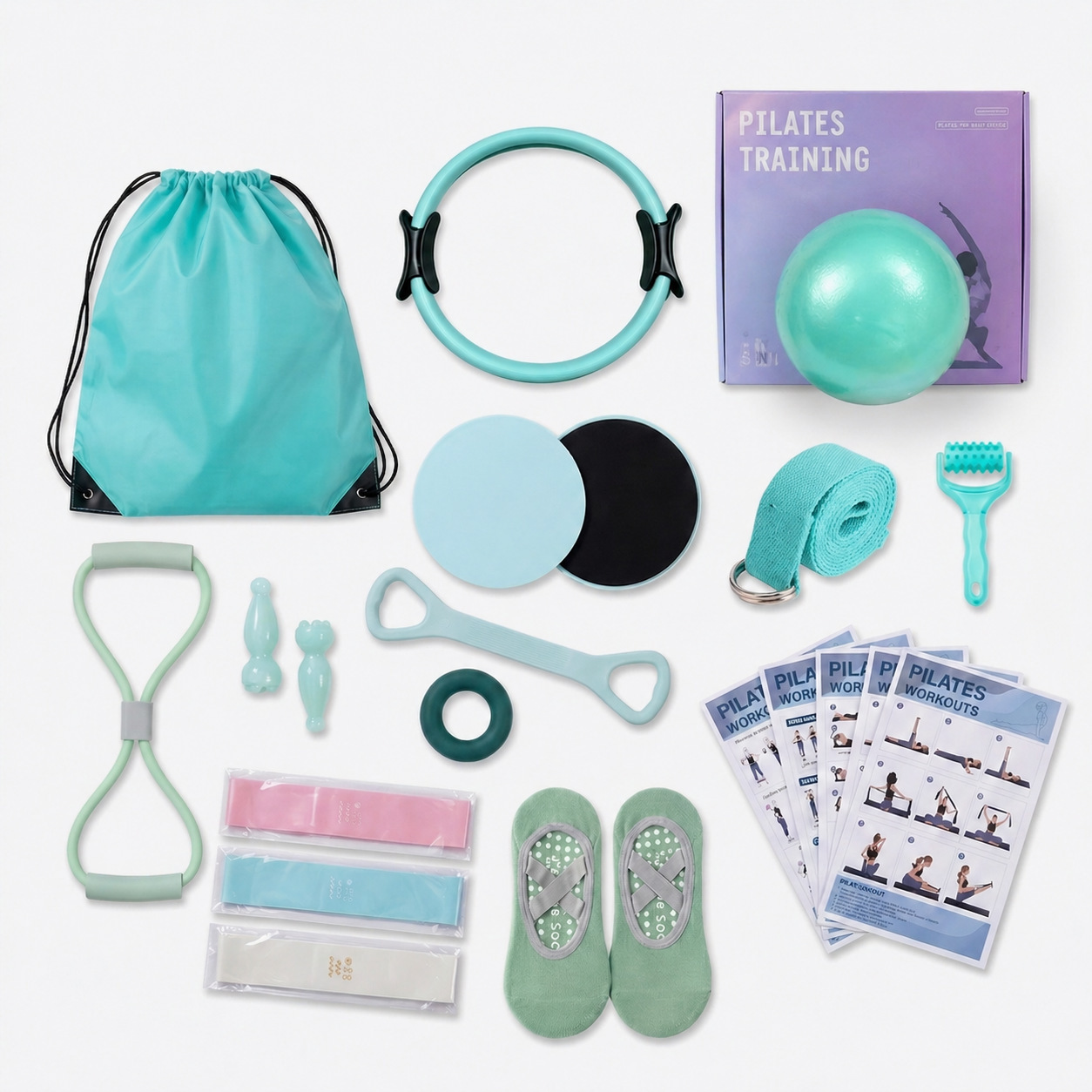 Set de Anillos de Pilates, Cír - Pilates Yoga Resistance Ring reseña y precio