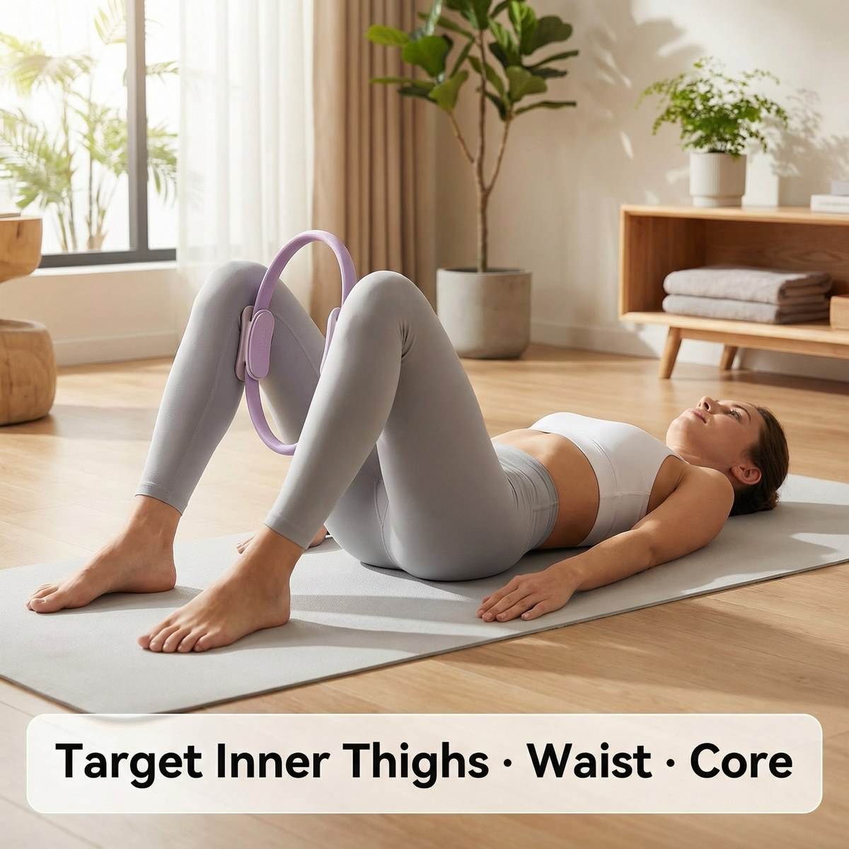 Anillo de Pilates de 38 cm, Cí - Home Pilates Yoga reseña y precio