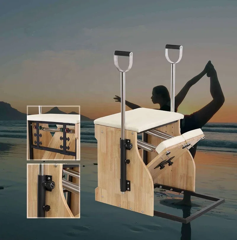 Silla combinada de pilates con - Pilates Yoga Chair reseña y precio