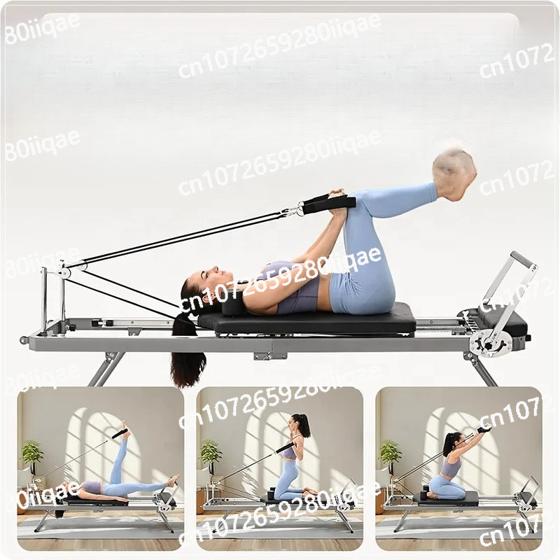 Pilates de aluminio portátil p - Pilates Yoga Machine reseña y precio