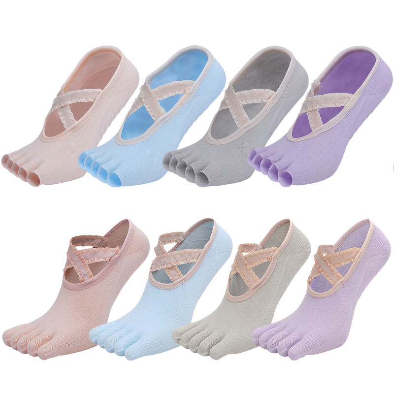 Calcetines de Yoga de cinco de - Pilates Yoga Gym reseña y precio